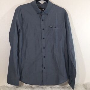 Zoo York Button Down shirt Light Blue Long Sleeves